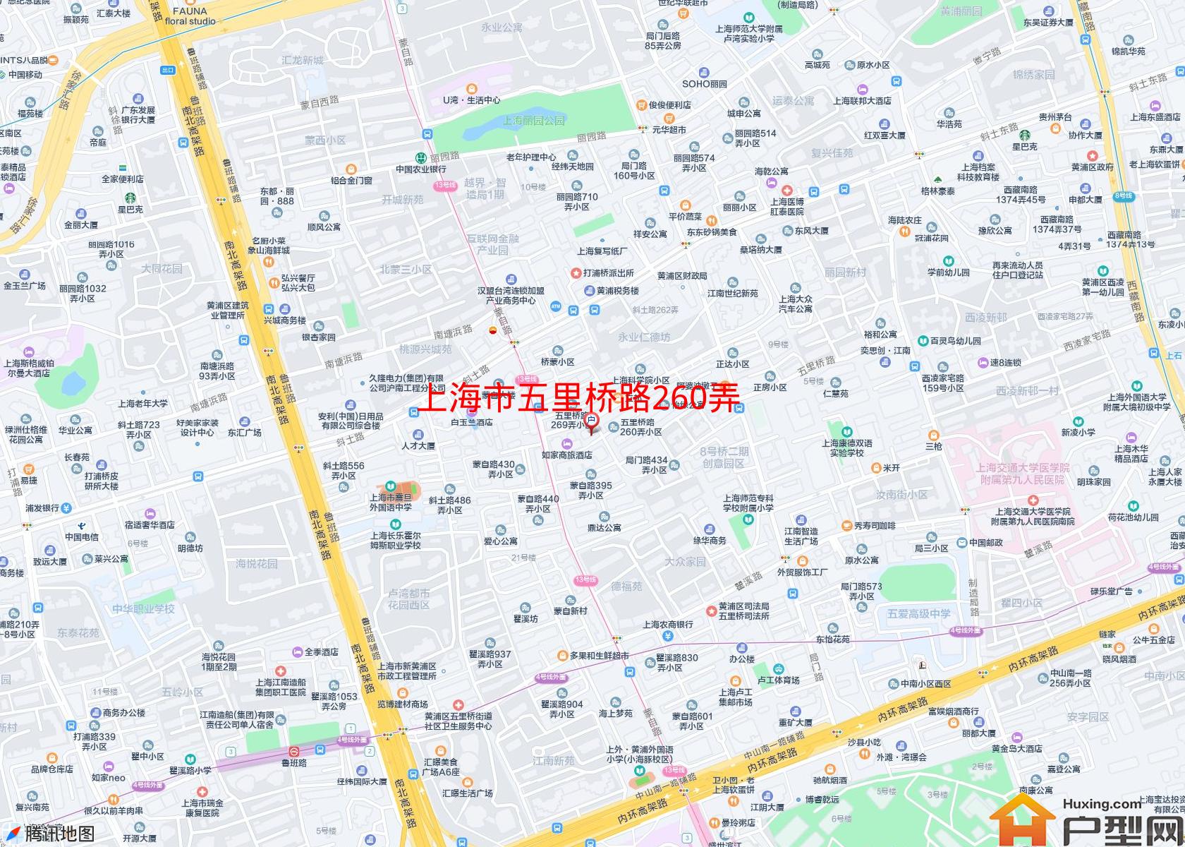 五里桥路260弄小区 - 户型网