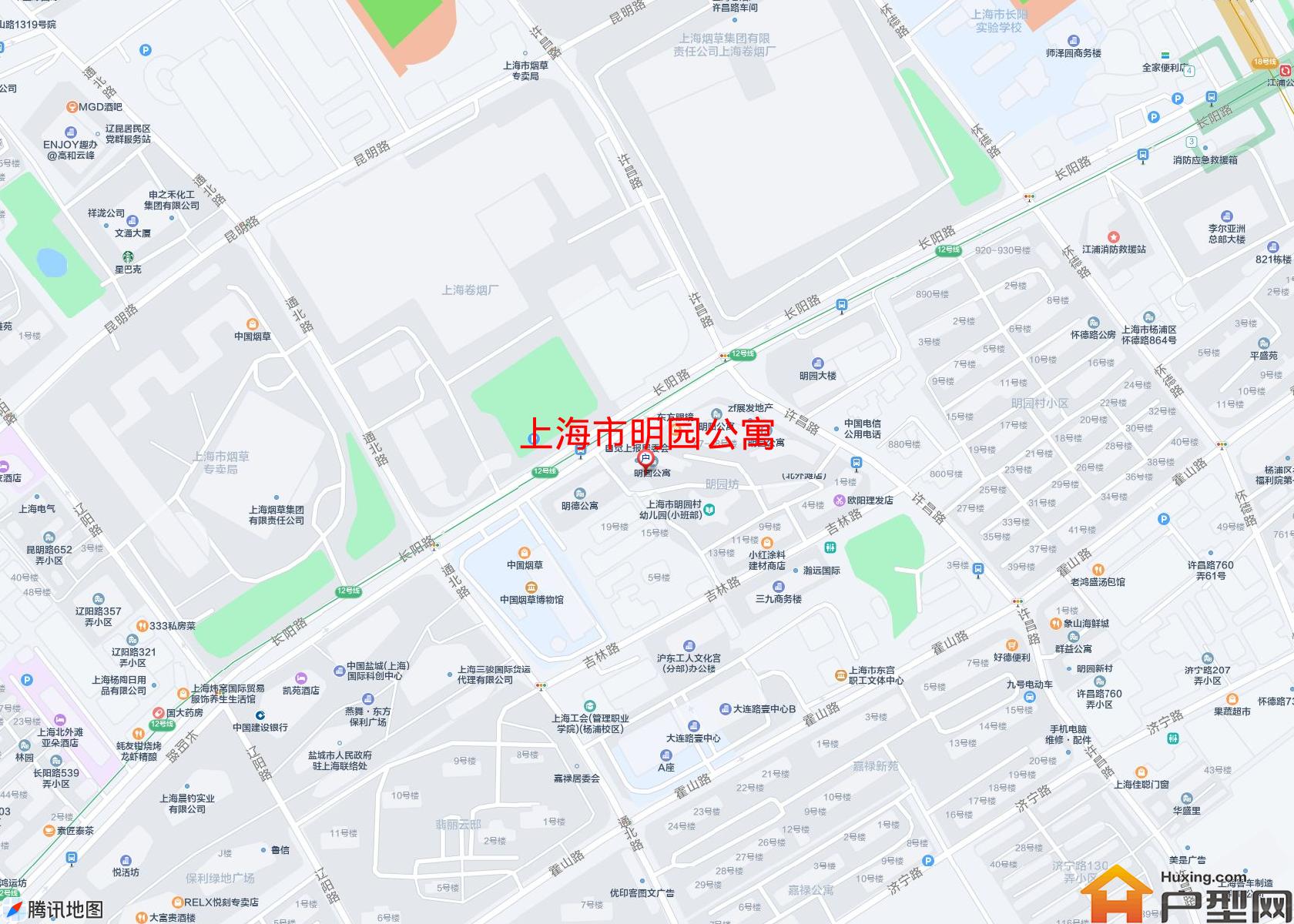 明园公寓小区 - 户型网