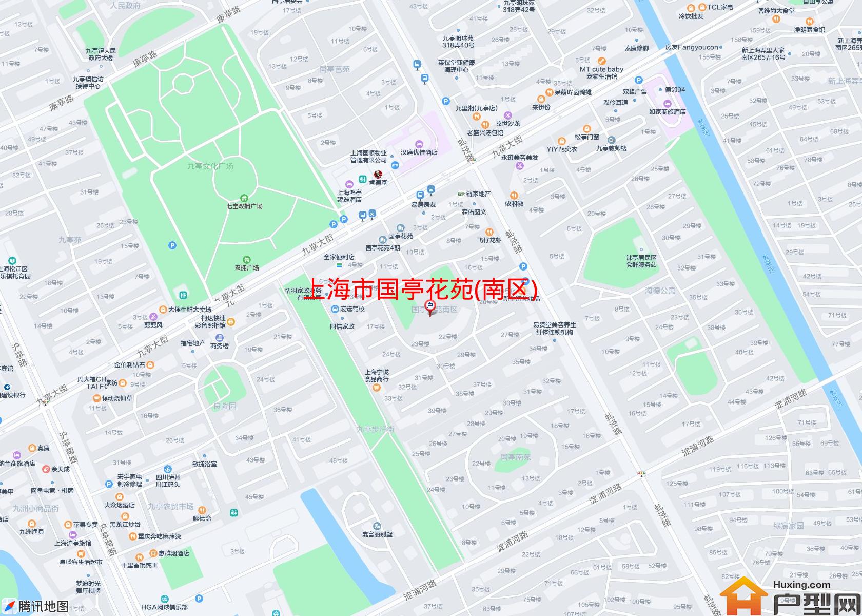 国亭花苑(南区)小区 - 户型网