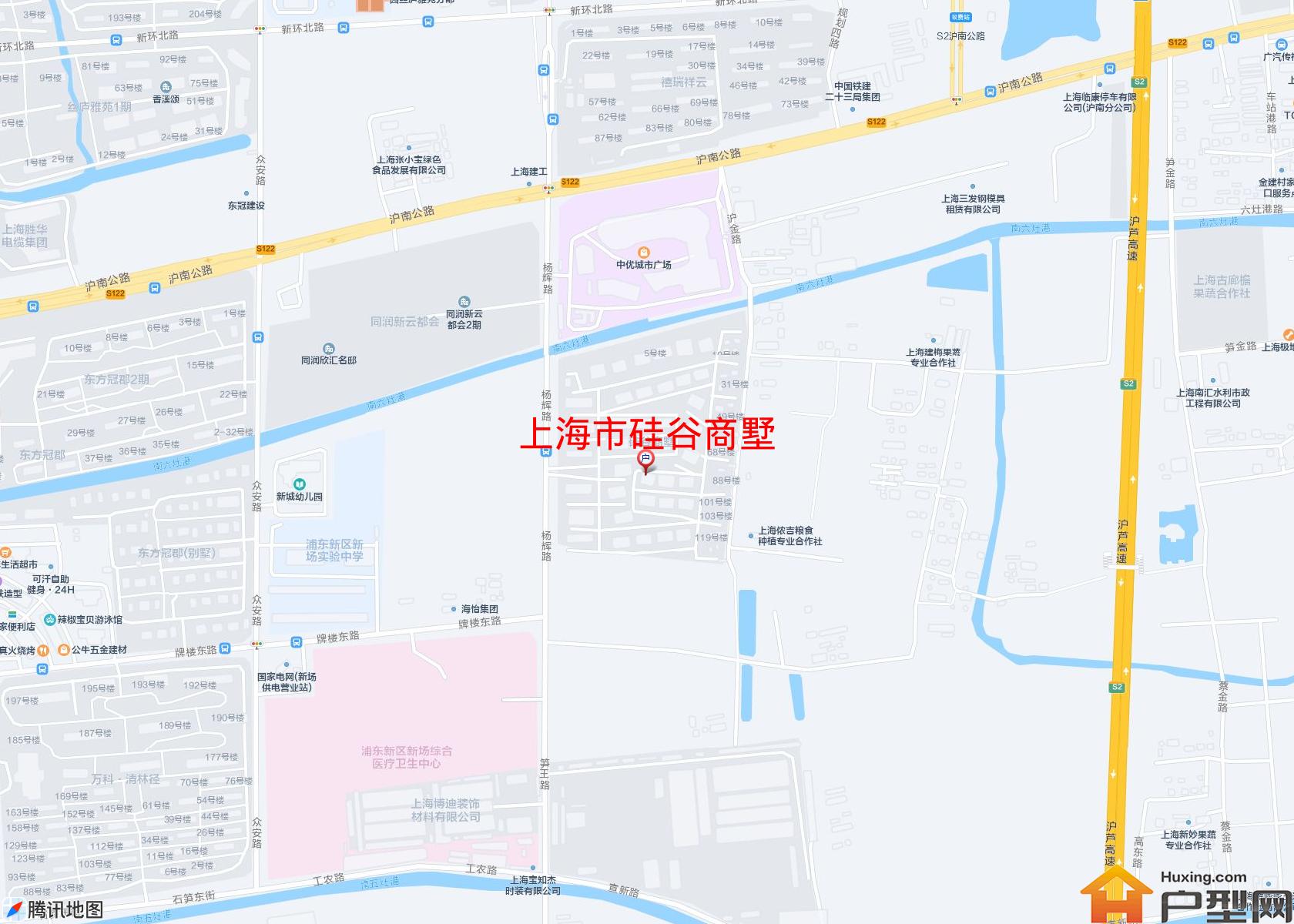 硅谷商墅小区 - 户型网