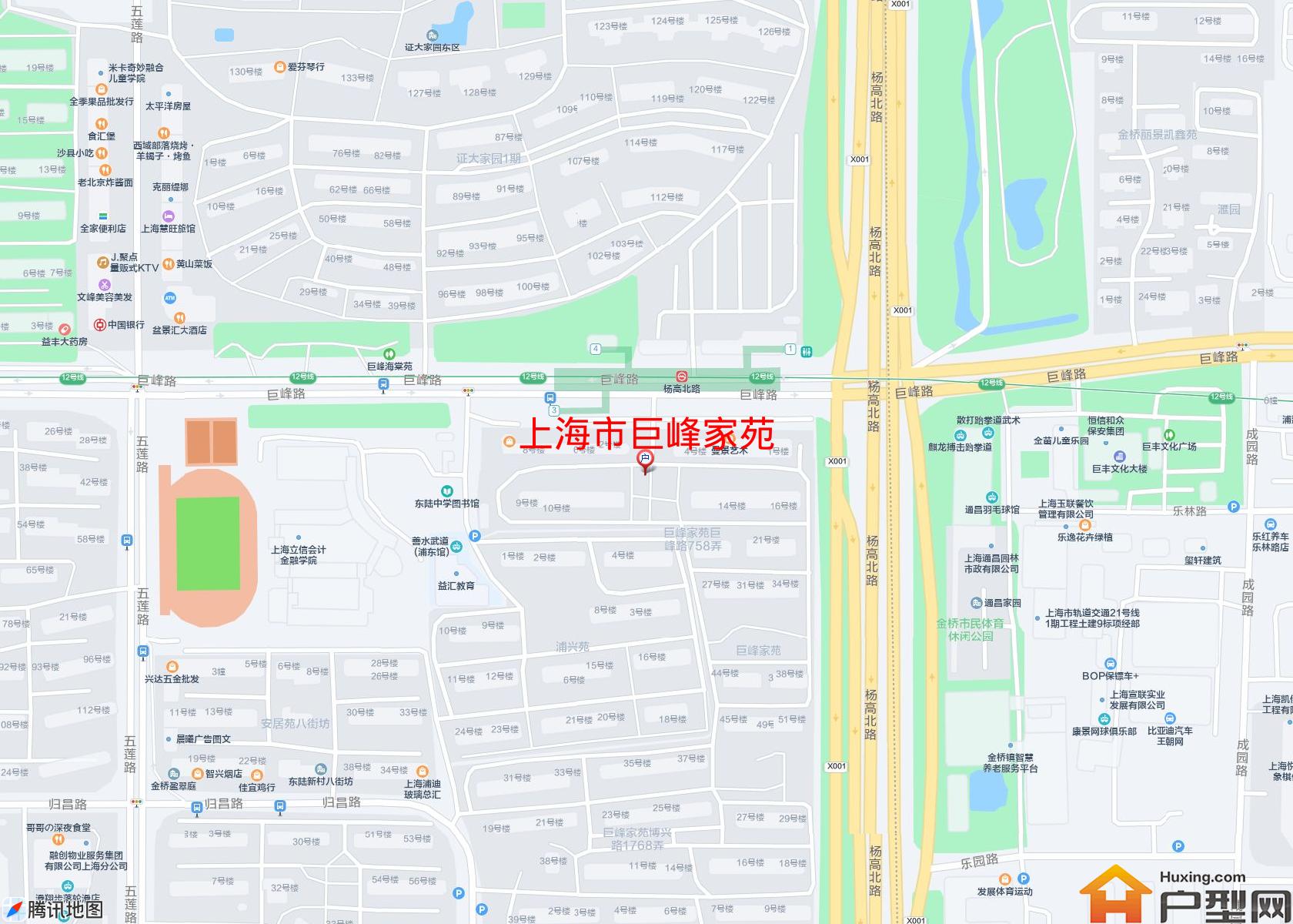 巨峰家苑小区 - 户型网