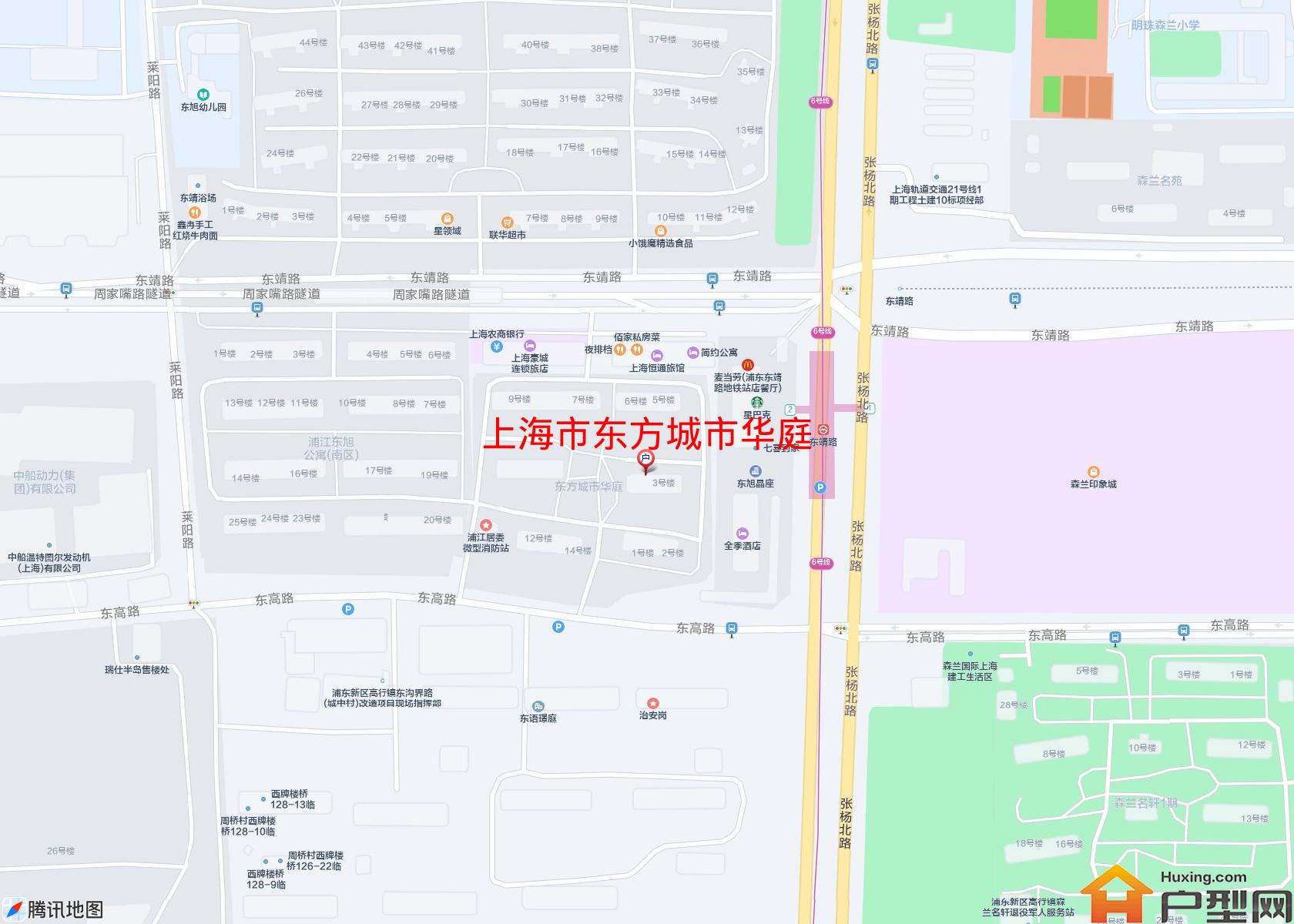 东方城市华庭小区 - 户型网