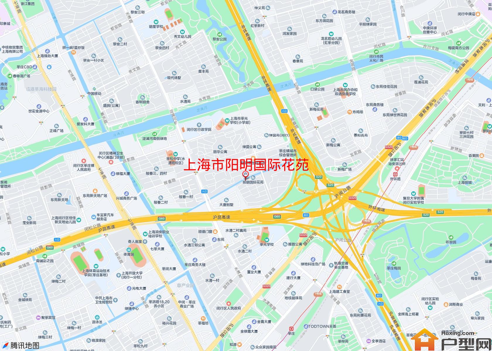 阳明国际花苑小区 - 户型网