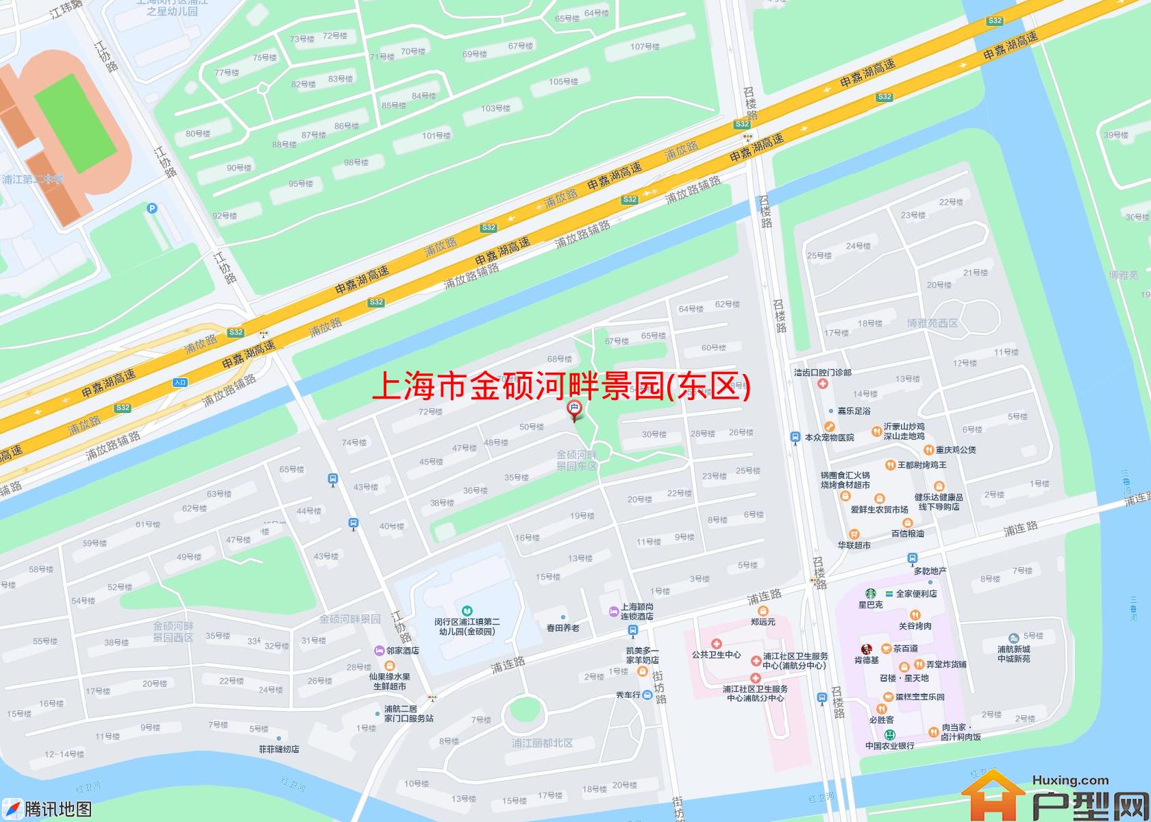 金硕河畔景园(东区)小区 - 户型网