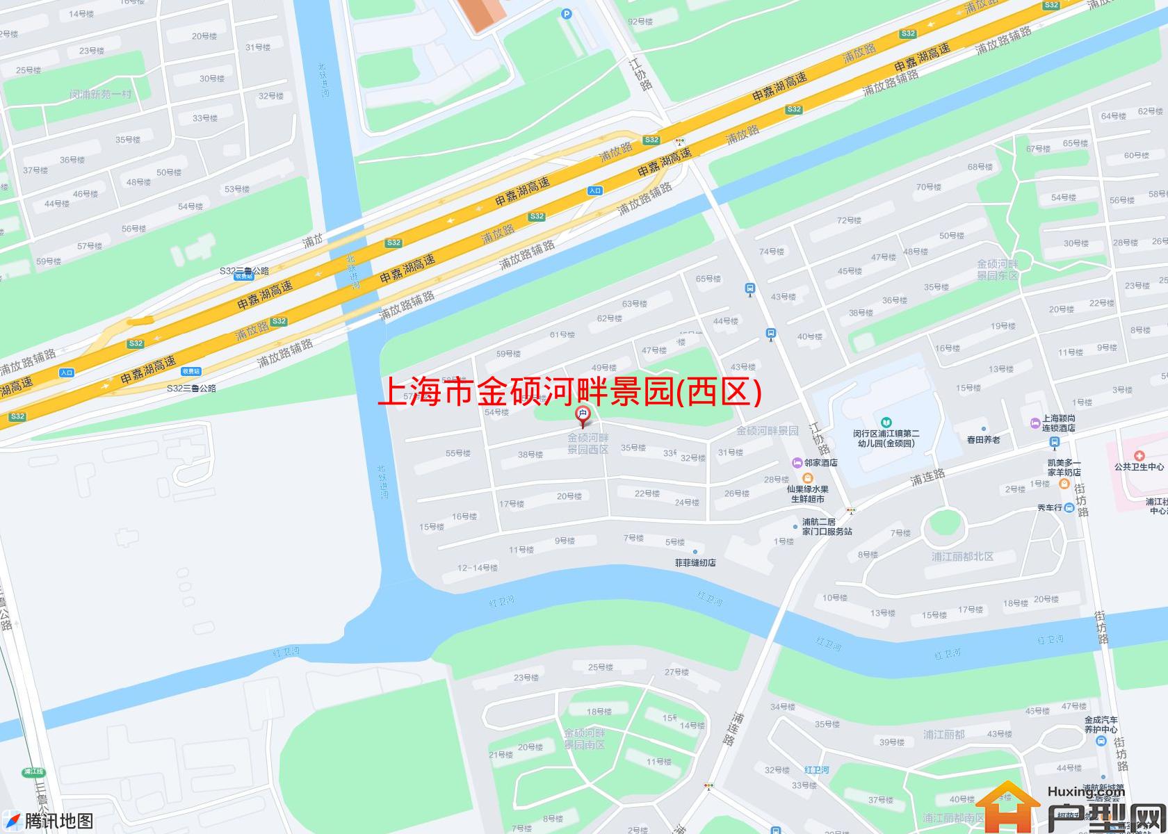 金硕河畔景园(西区)小区 - 户型网