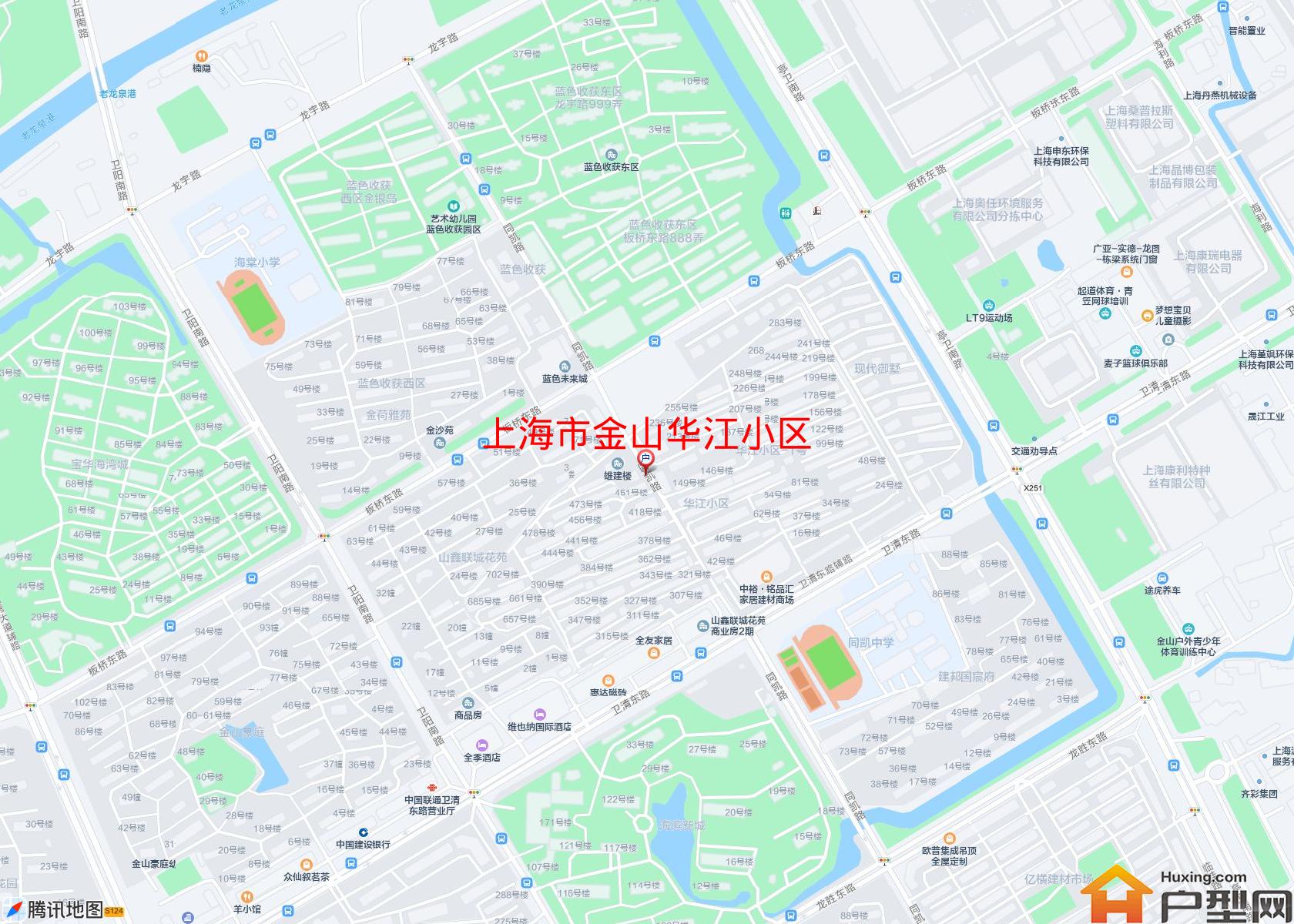 金山华江小区小区 - 户型网