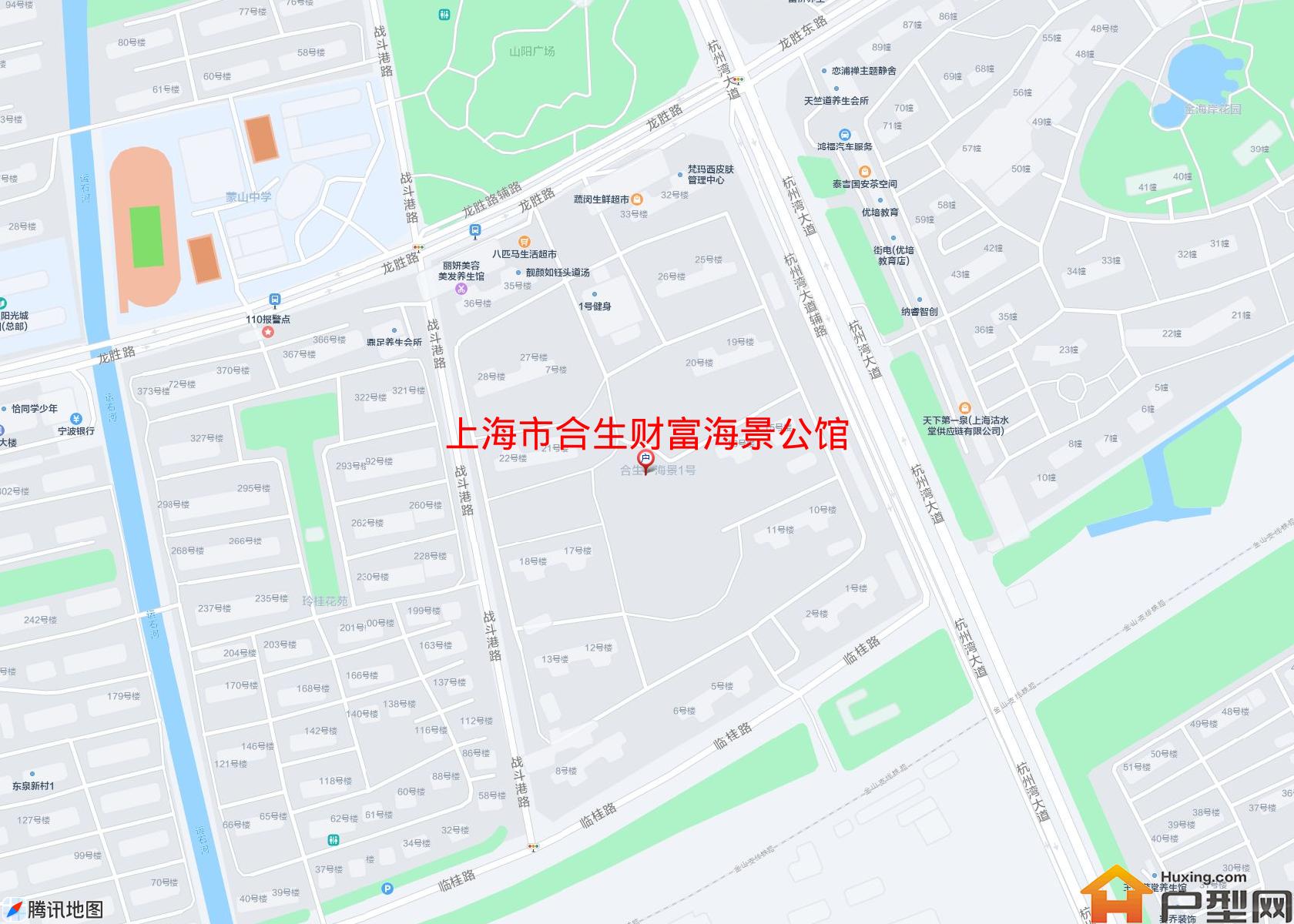 合生财富海景公馆小区 - 户型网