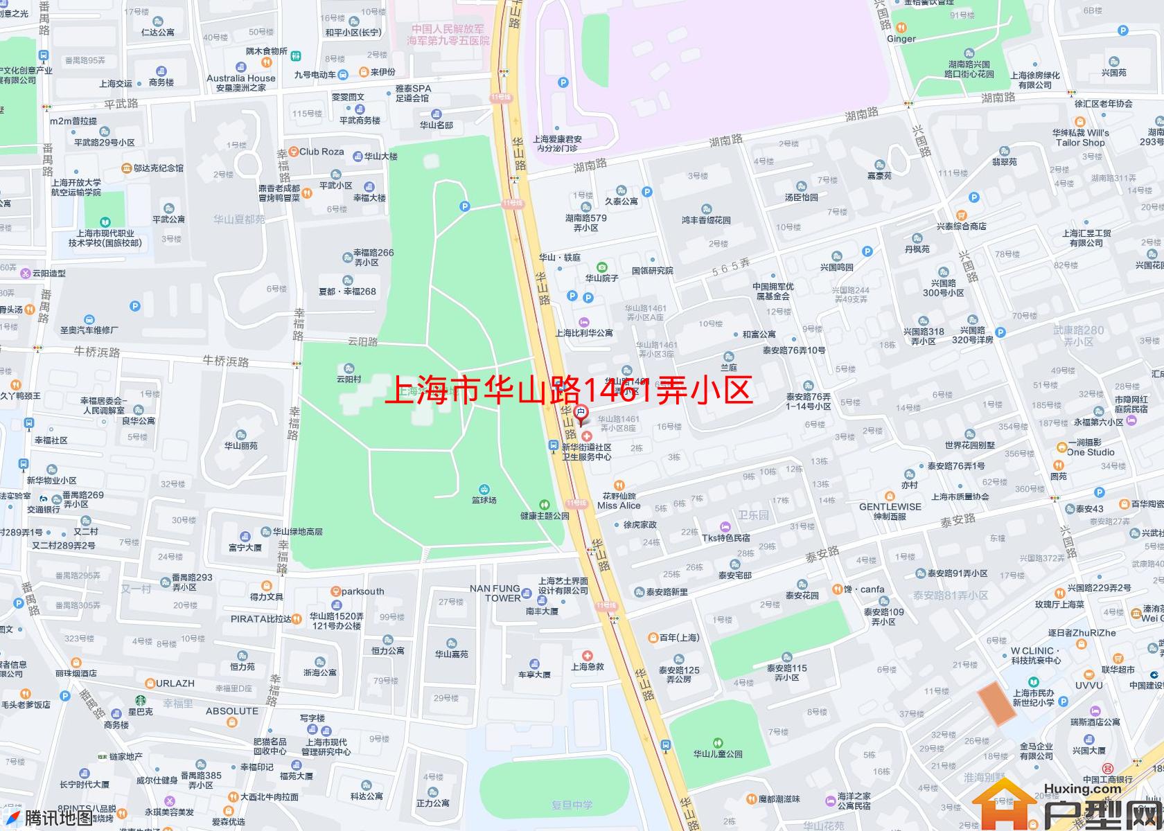 华山路1461弄小区小区 - 户型网 华山路1461弄小区小区 - 户型网