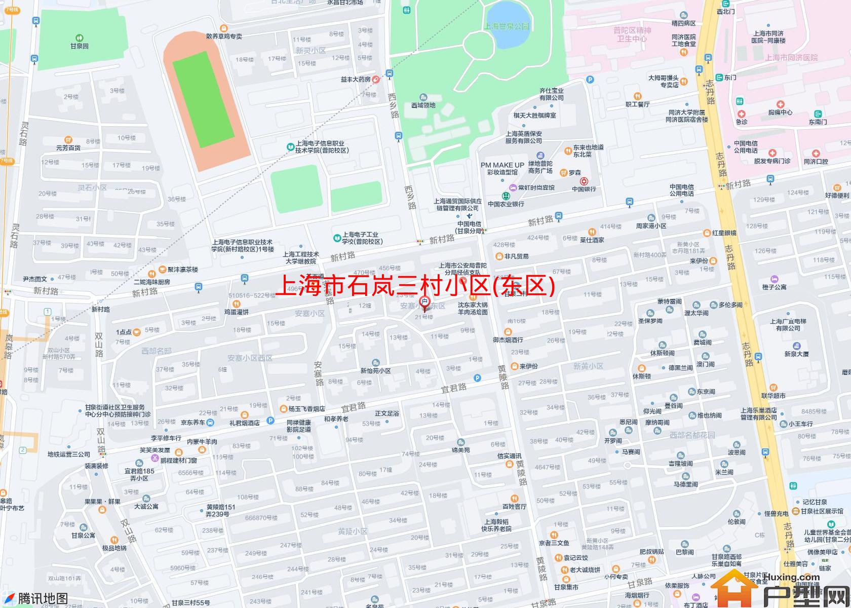 石岚三村小区(东区)小区 - 户型网