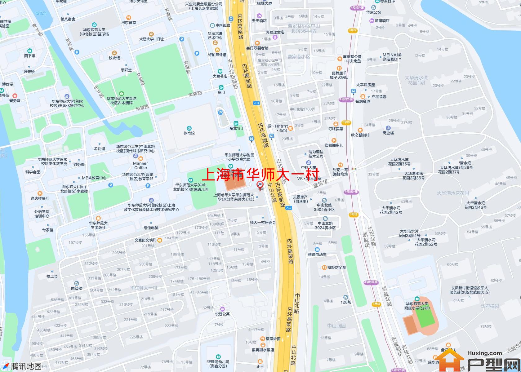 华师大一村小区 - 户型网 华师大一村小区 - 户型网