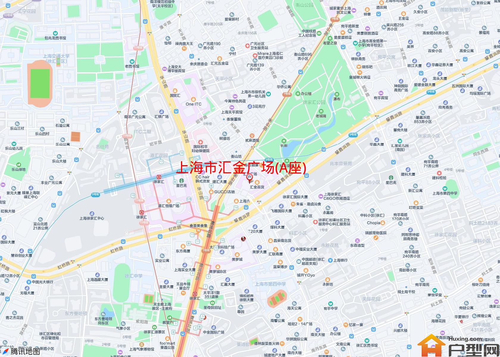 汇金广场(A座)小区 - 户型网
