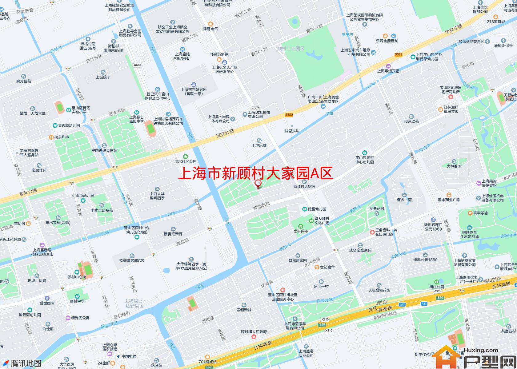 新顾村大家园A区小区 - 户型网