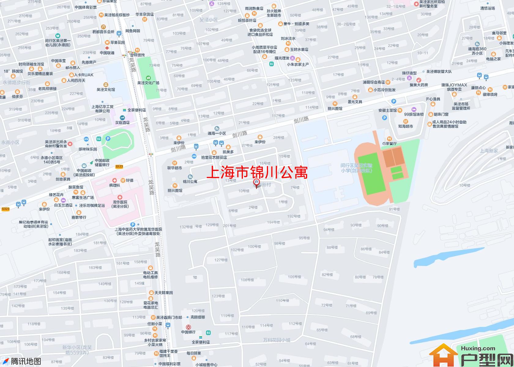 锦川公寓小区 - 户型网