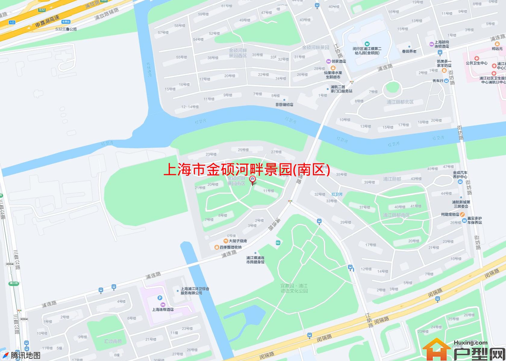金硕河畔景园(南区)小区 - 户型网