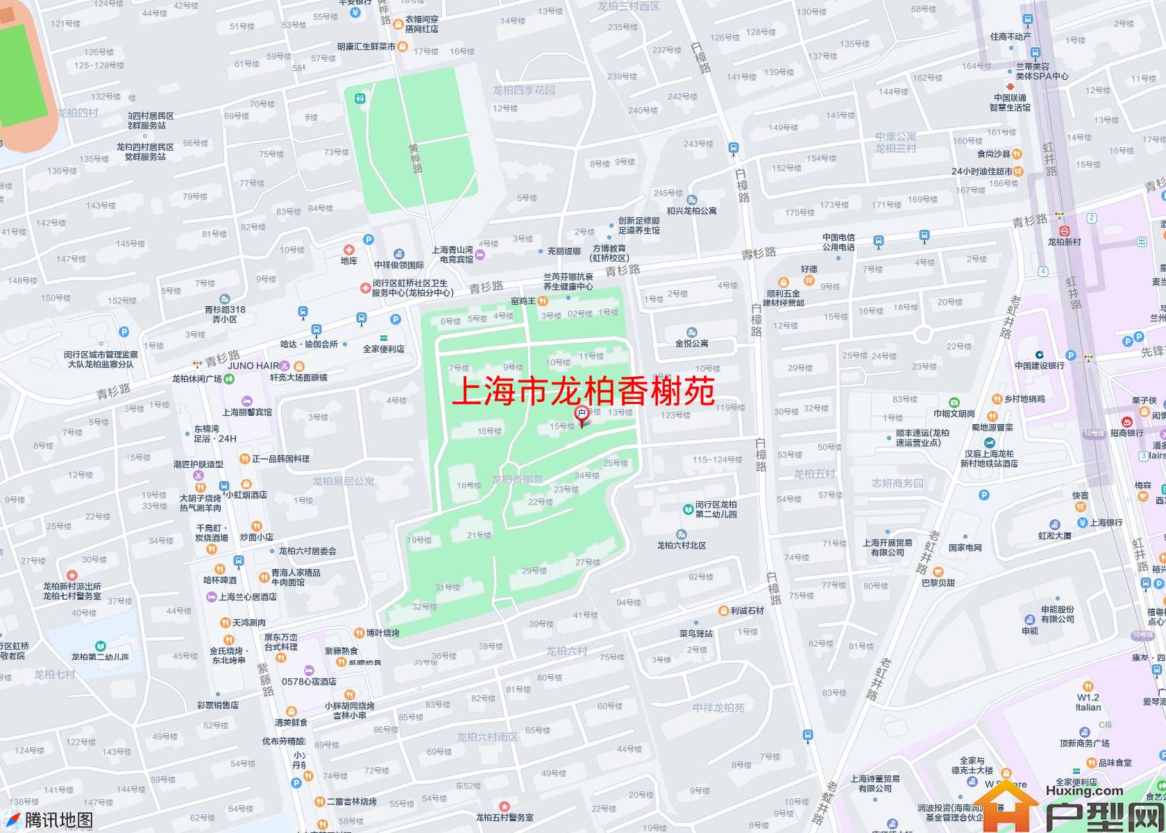 龙柏香榭苑小区 - 户型网 龙柏香榭苑小区 - 户型网