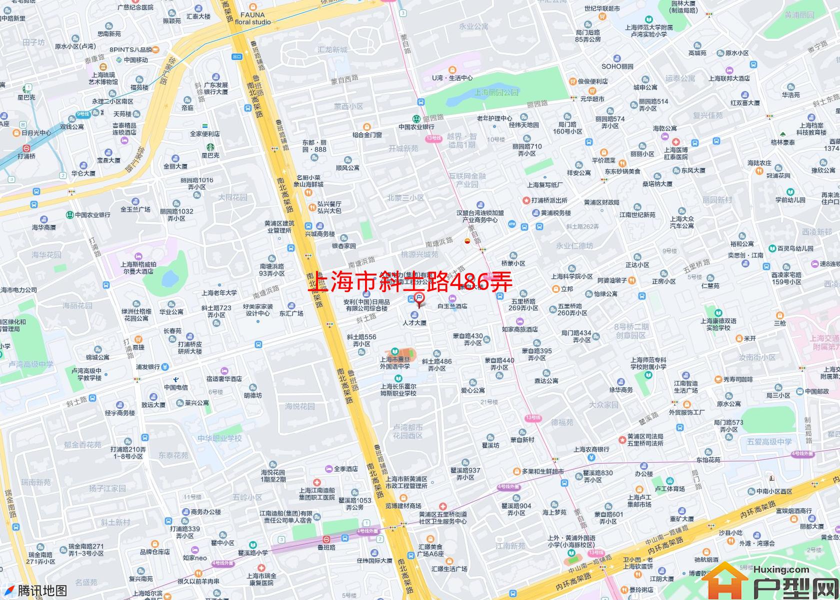 斜土路486弄小区 - 户型网