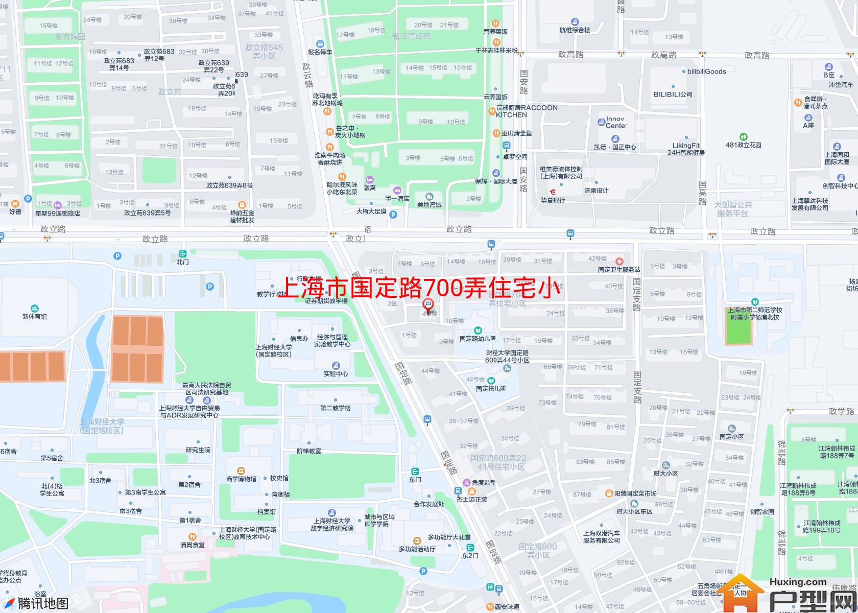 国定路700弄住宅小区小区 - 户型网