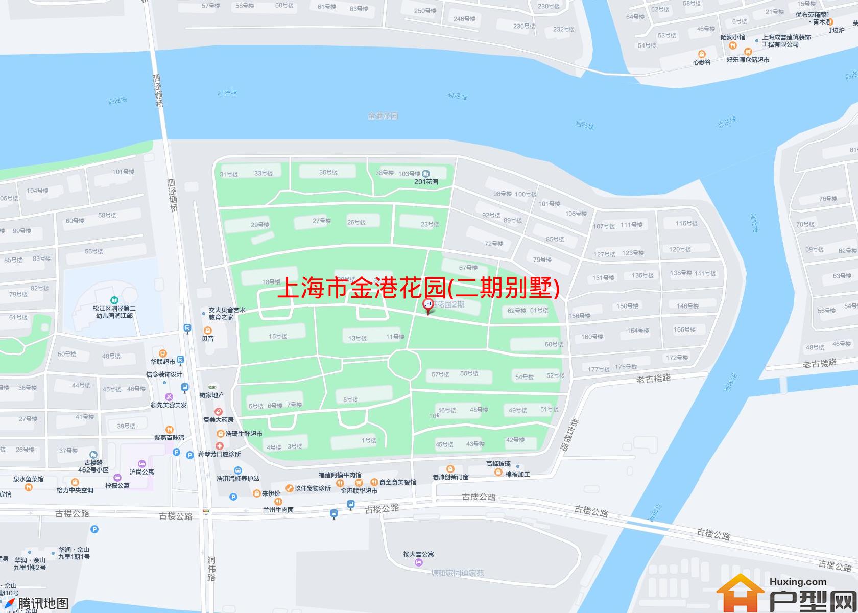 金港花园(二期别墅)小区 - 户型网