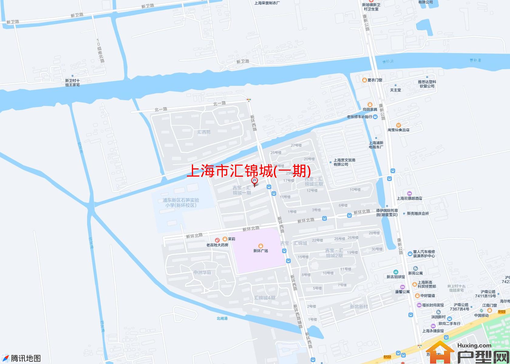 汇锦城(一期)小区 - 户型网