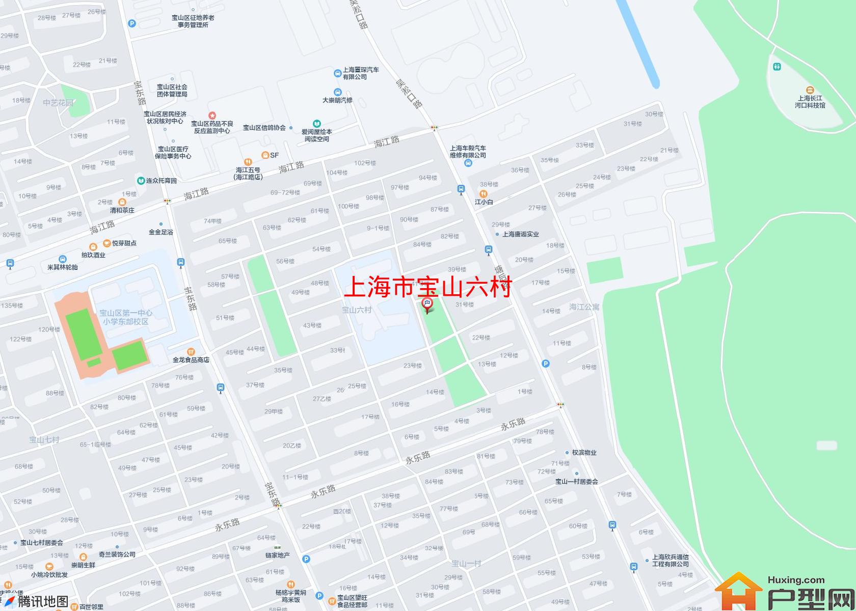 宝山六村小区 - 户型网