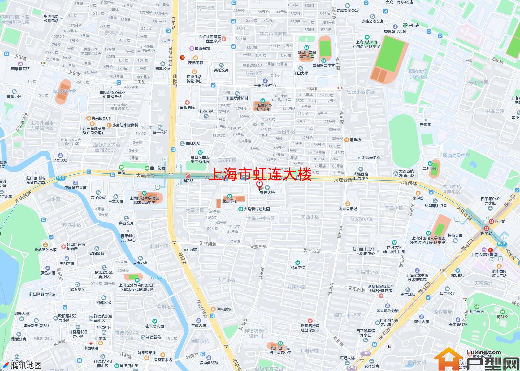 虹连大楼小区 - 户型网