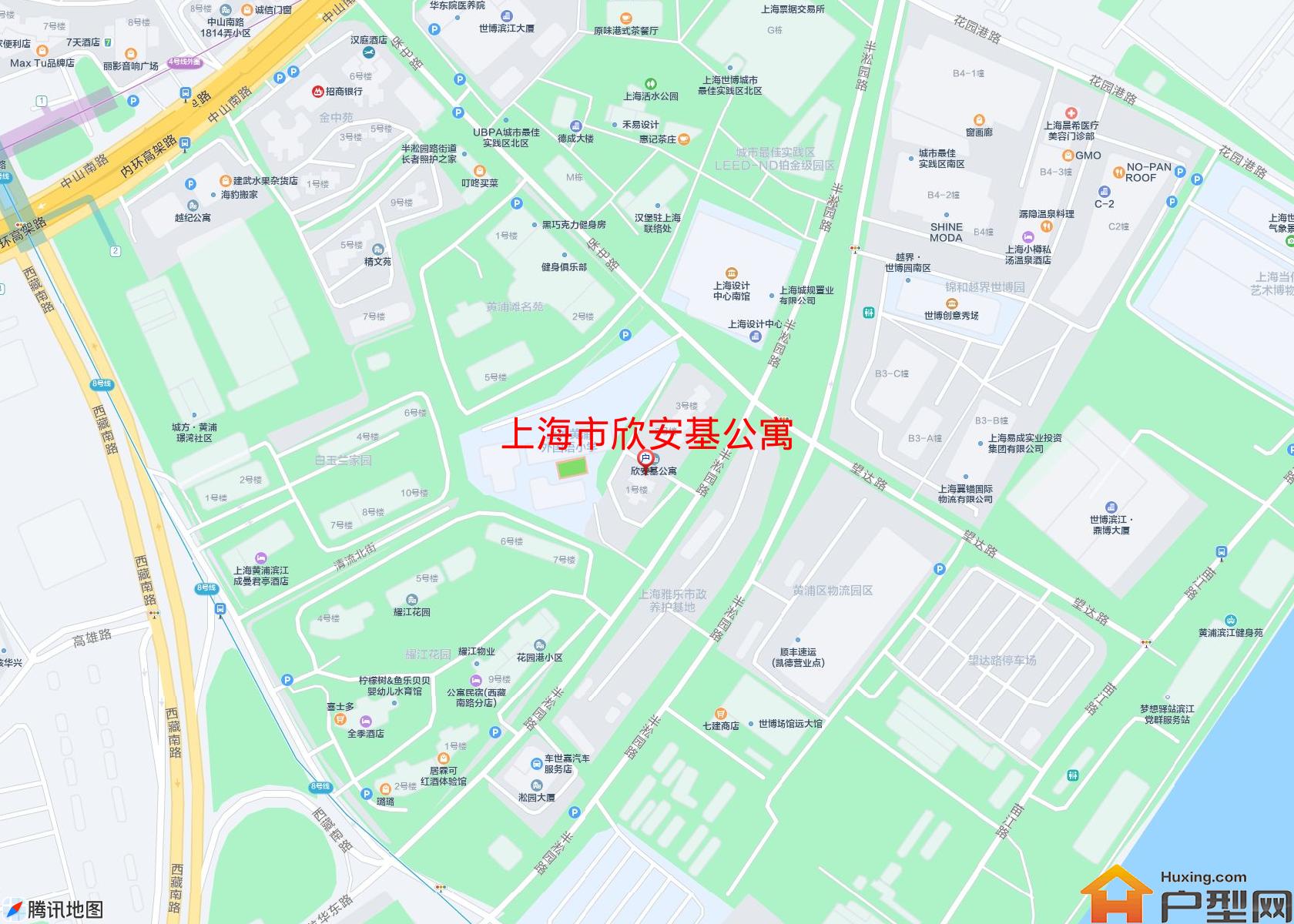 欣安基公寓小区 - 户型网