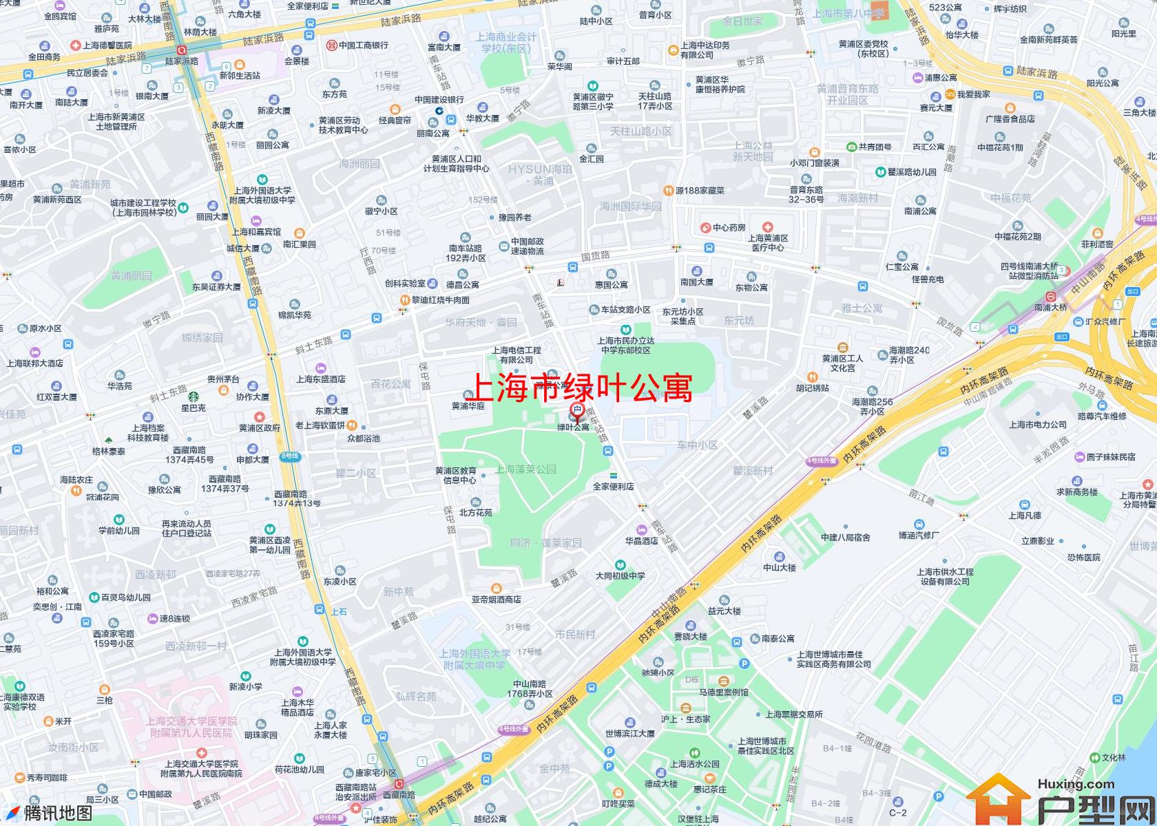 绿叶公寓小区 - 户型网