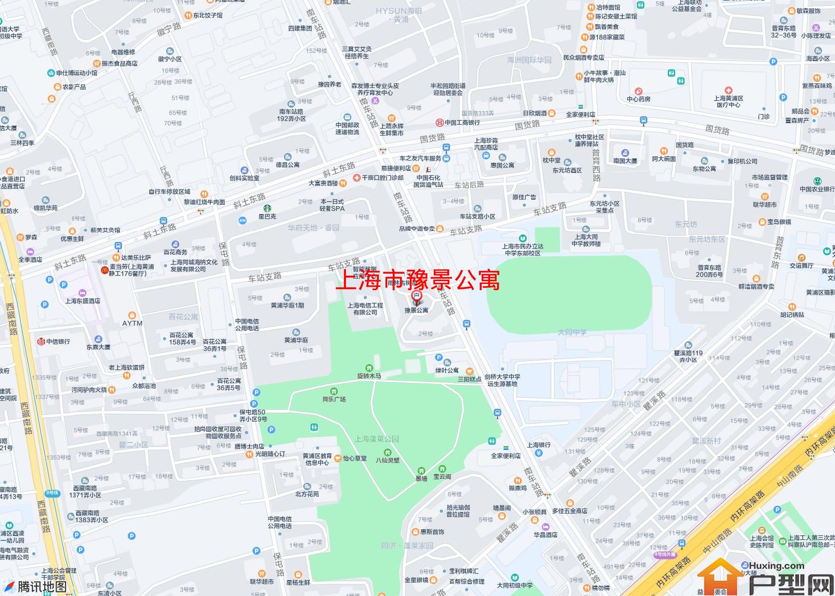 豫景公寓小区 - 户型网