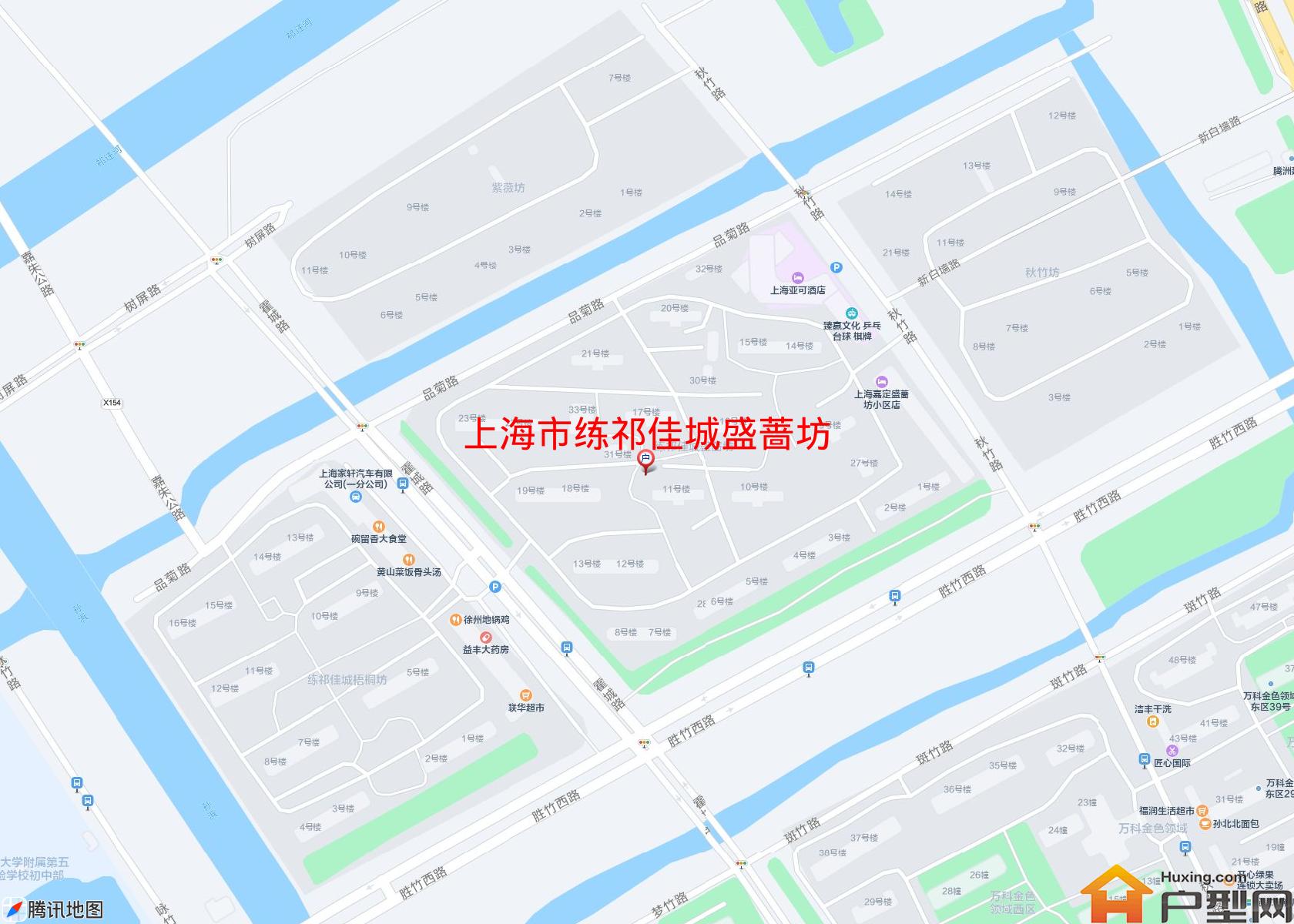 练祁佳城盛蔷坊小区 - 户型网