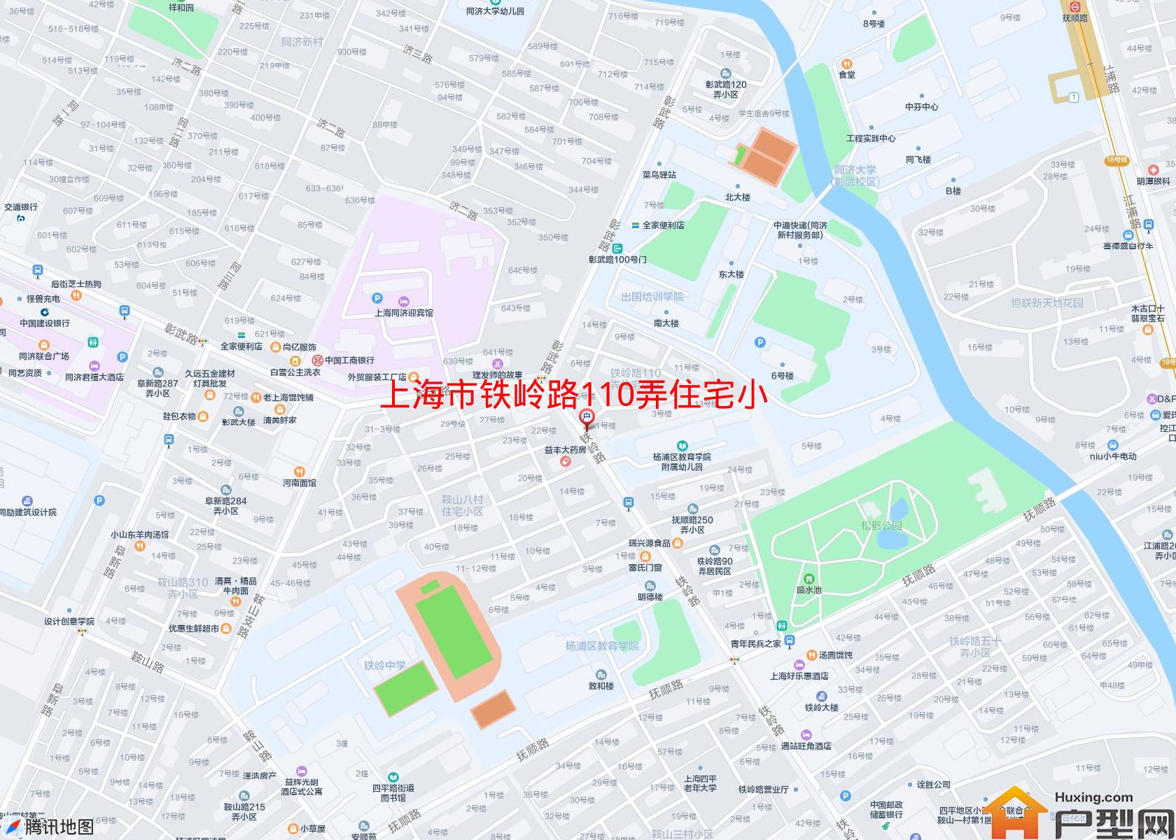 铁岭路110弄住宅小区小区 - 户型网