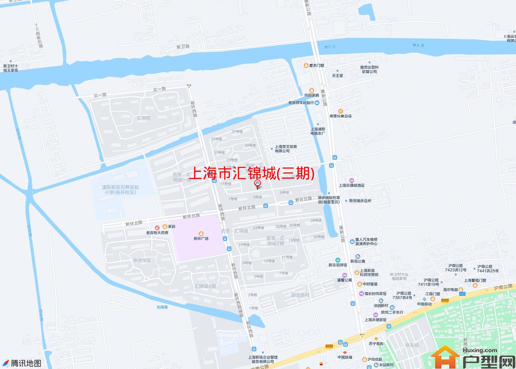 汇锦城(三期)小区 - 户型网