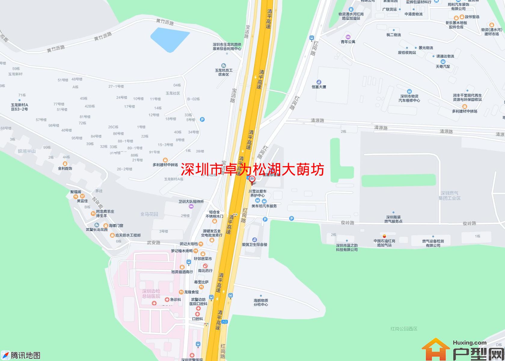 卓为松湖大蓢坊小区 - 户型网