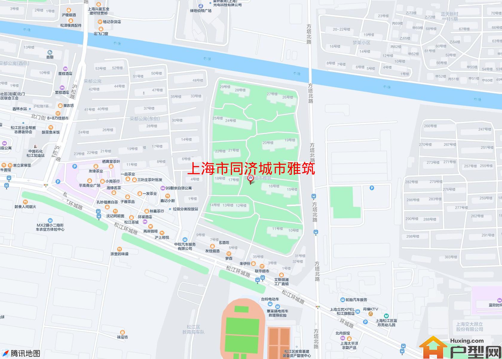 同济城市雅筑小区 - 户型网