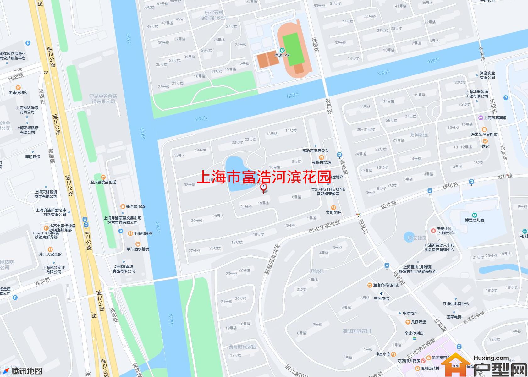 富浩河滨花园小区 - 户型网