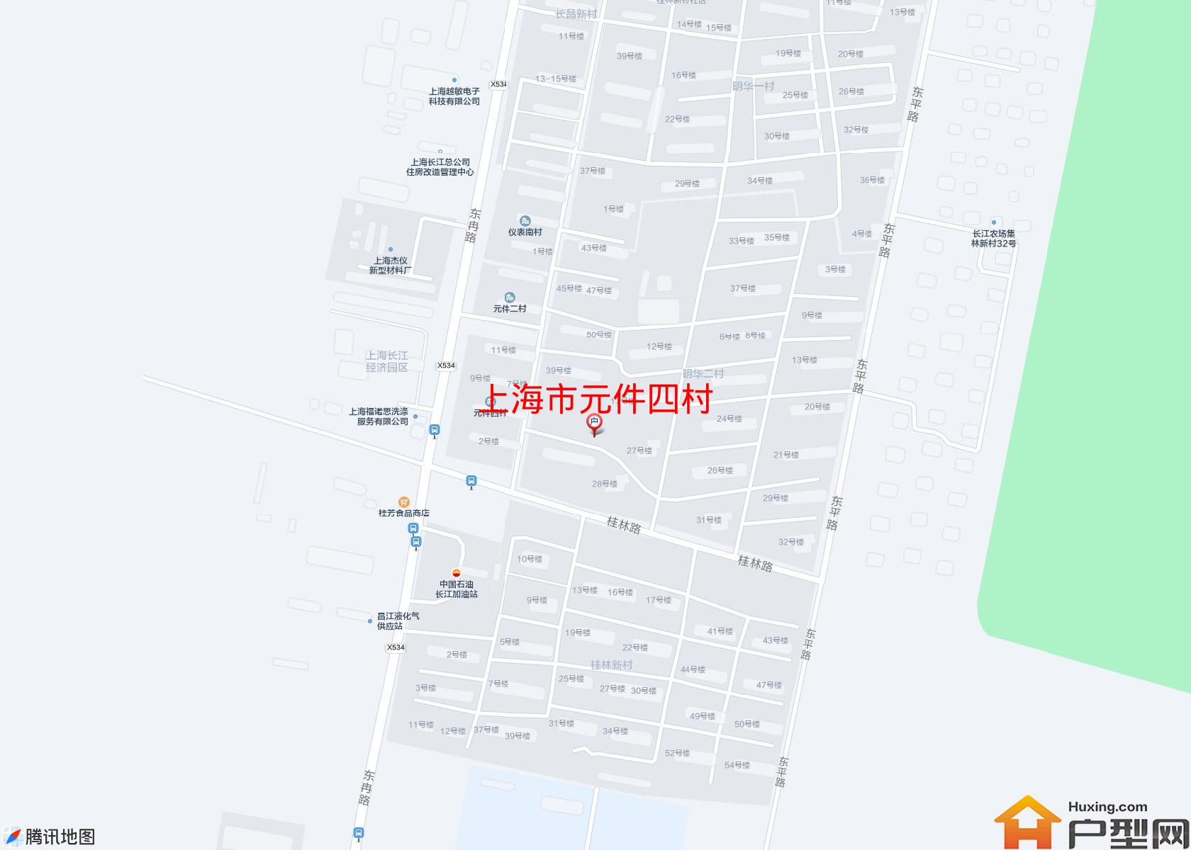 元件四村小区 - 户型网