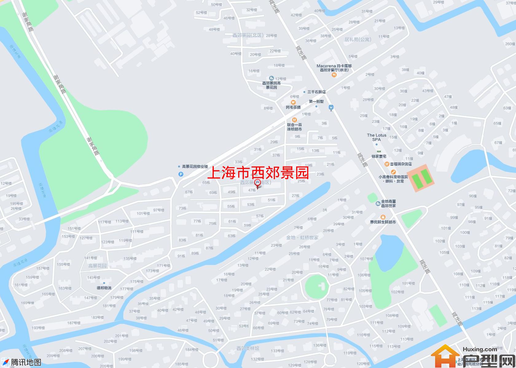 西郊景园小区 - 户型网