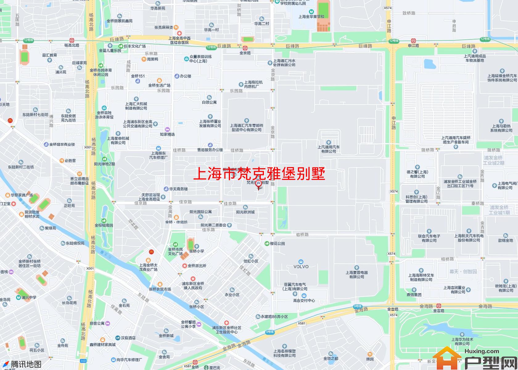 梵克雅堡别墅小区 - 户型网