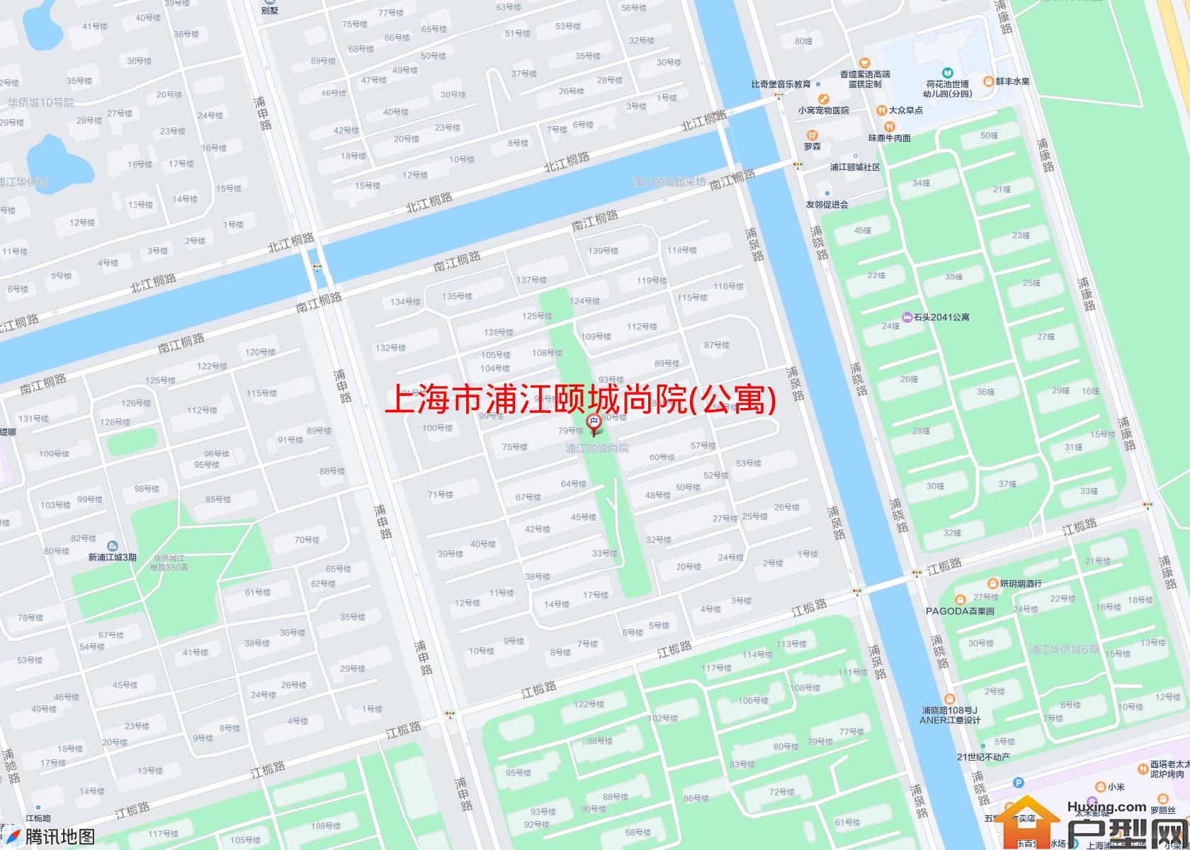浦江颐城尚院(公寓)小区 - 户型网