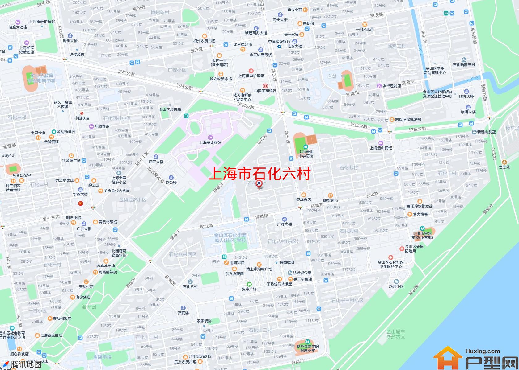 石化六村小区 - 户型网