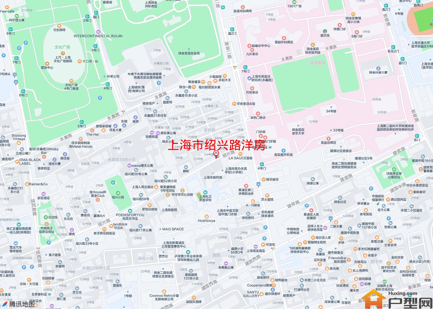 绍兴路洋房小区 - 户型网