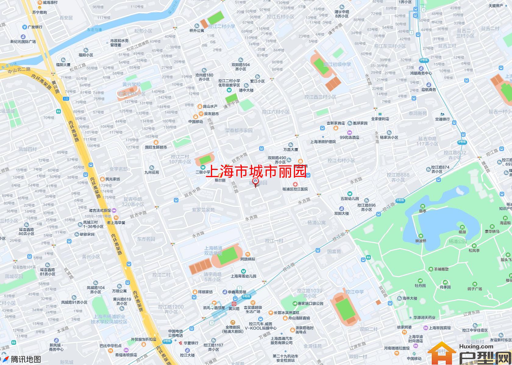 城市丽园小区 - 户型网