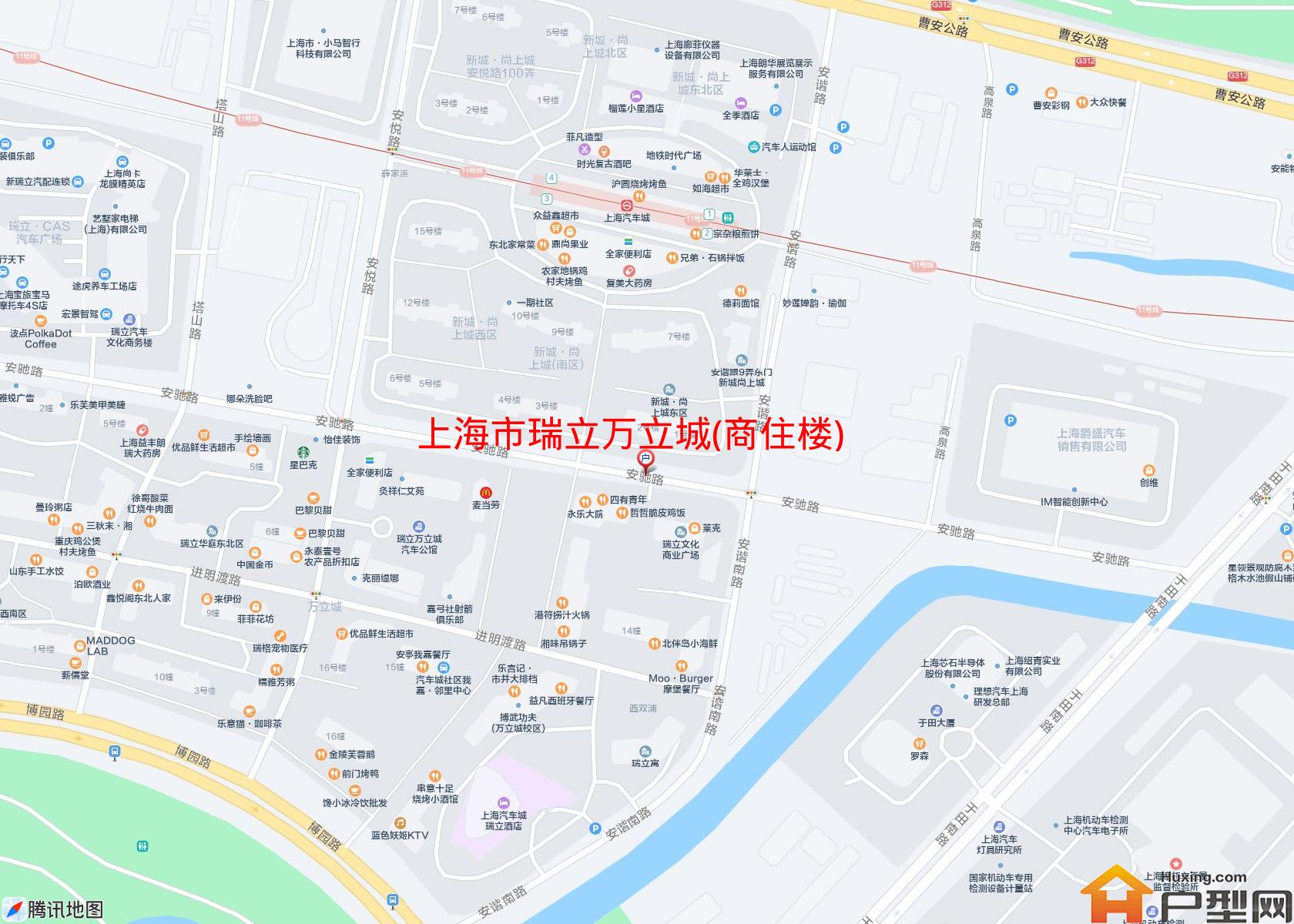 瑞立万立城(商住楼)小区 - 户型网