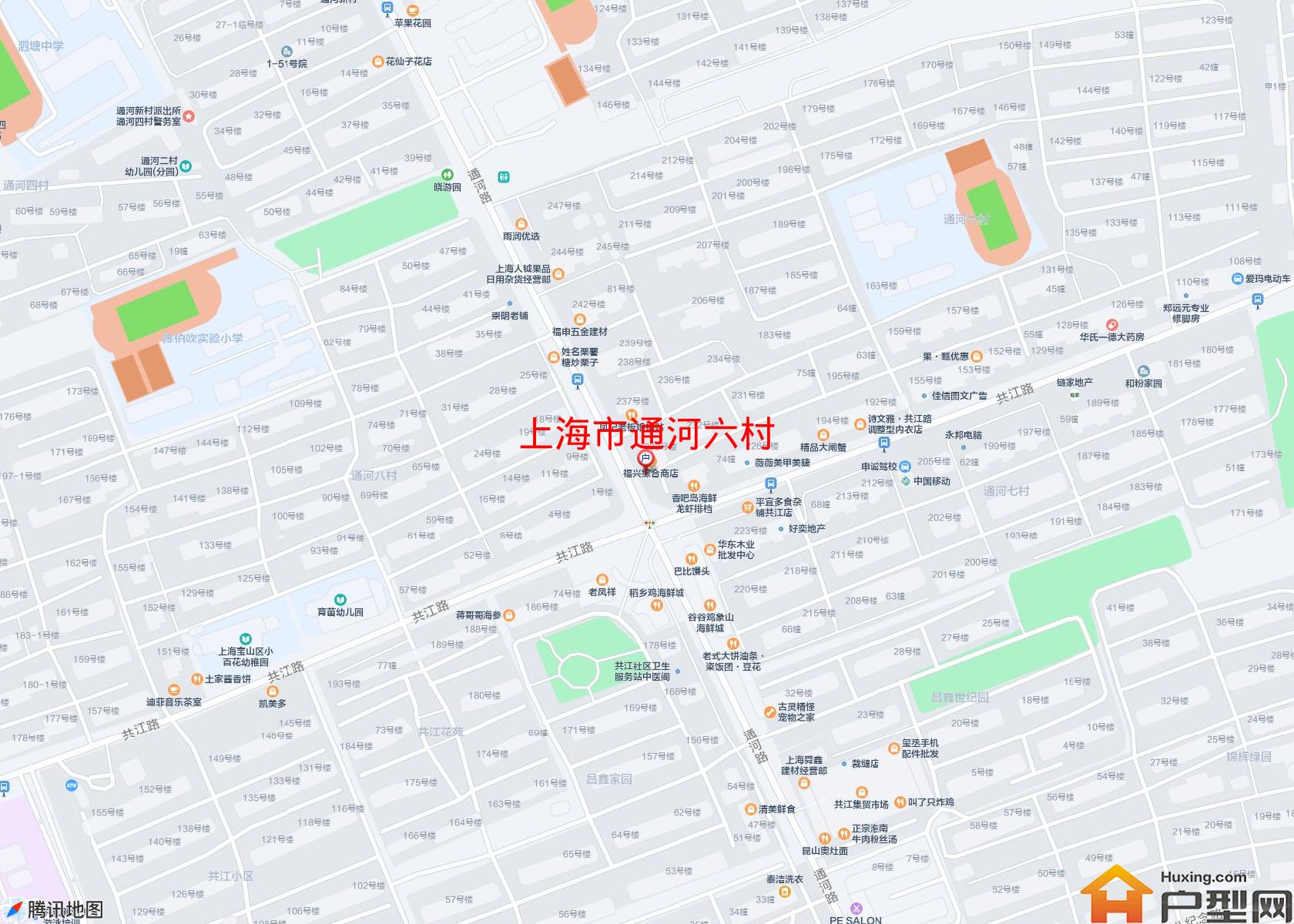 通河六村小区 - 户型网