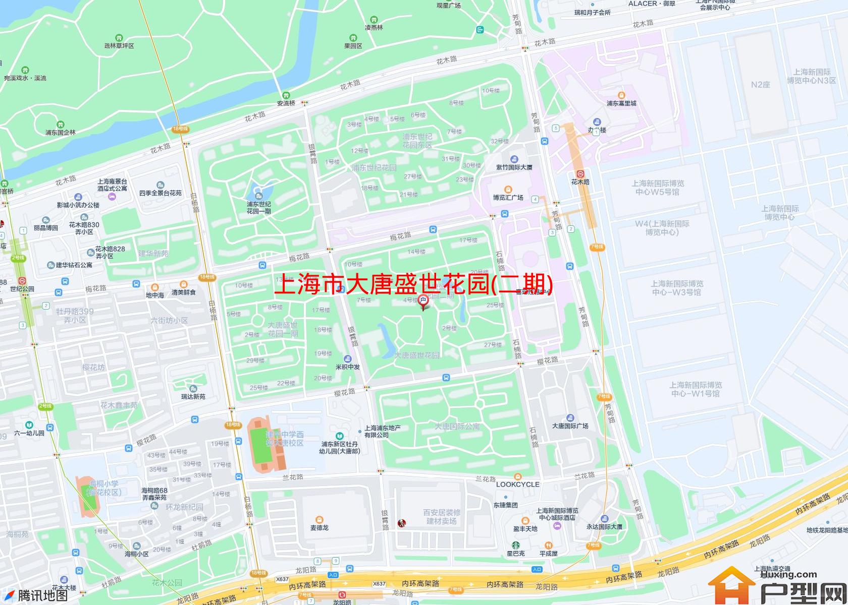 大唐盛世花园(二期)小区 - 户型网