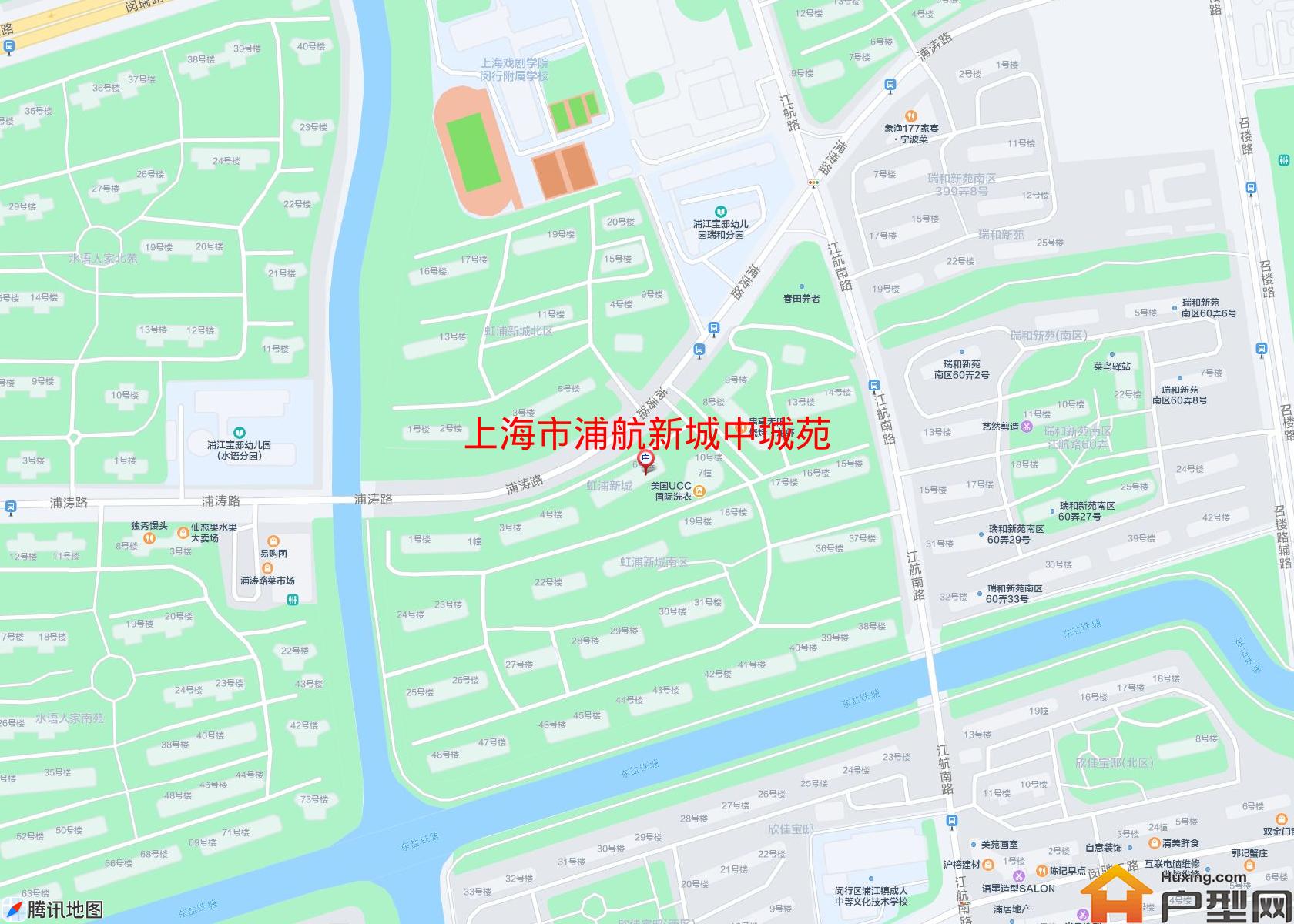 浦航新城中城苑小区 - 户型网