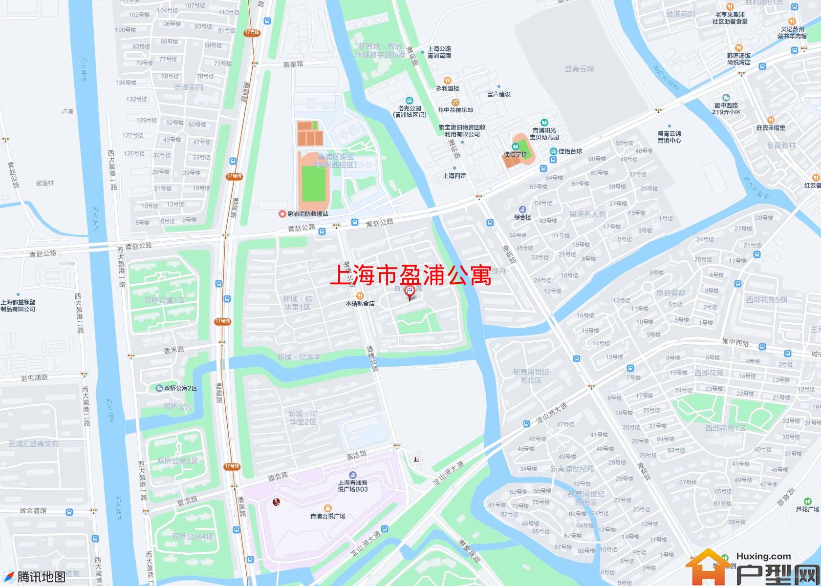 盈浦公寓小区 - 户型网