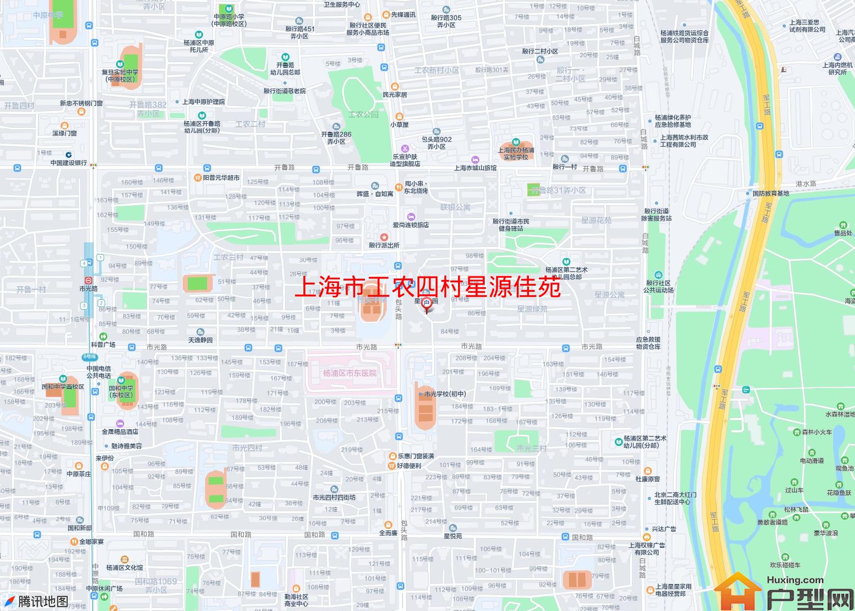工农四村星源佳苑小区 - 户型网