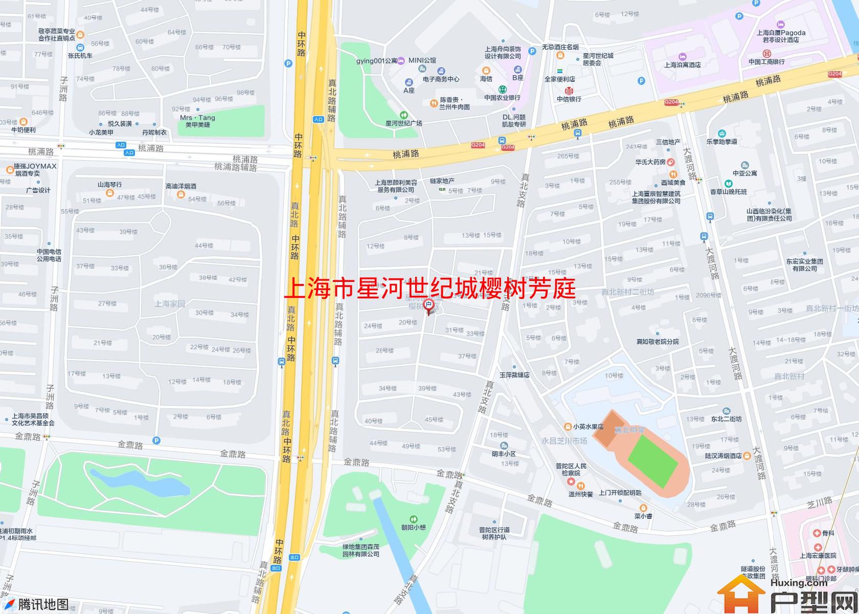 星河世纪城樱树芳庭小区 - 户型网 星河世纪城樱树芳庭小区 - 户型网