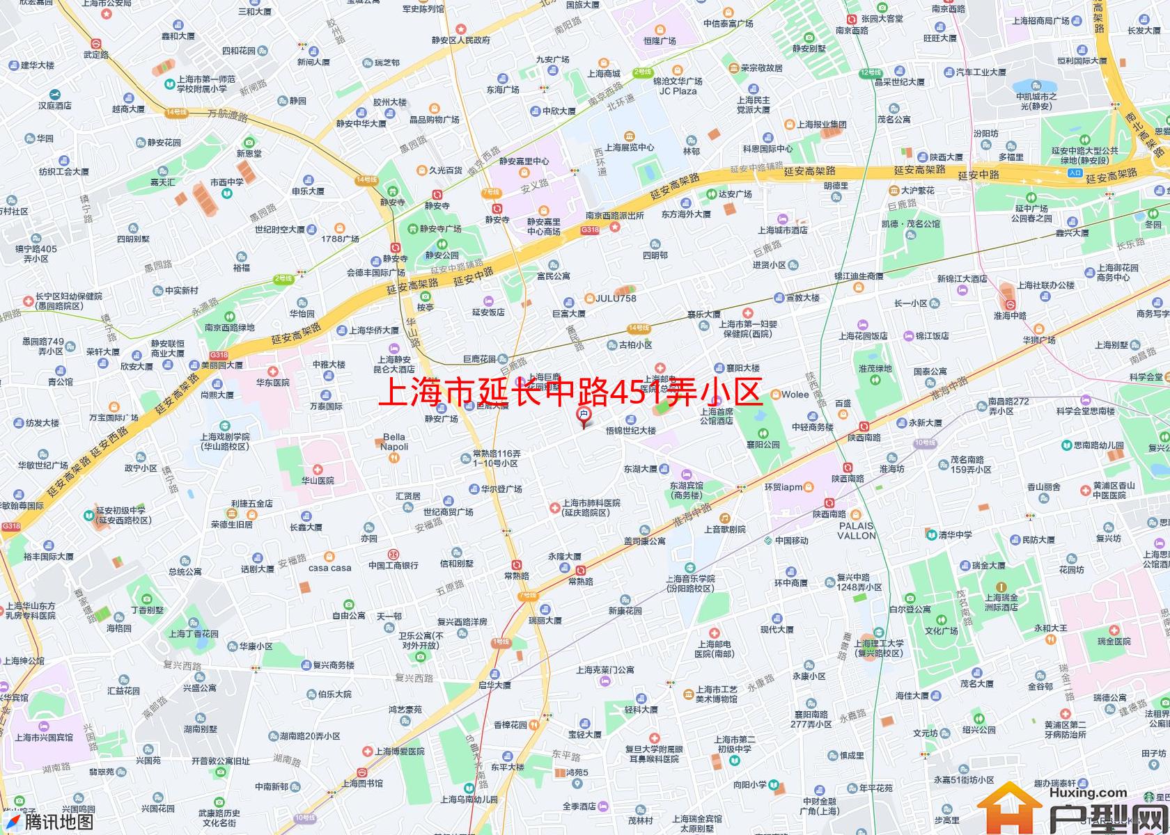 延长中路451弄小区小区 - 户型网