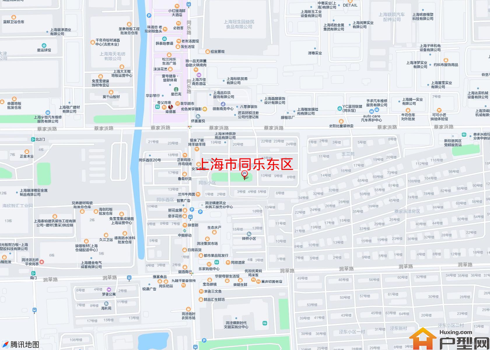 同乐东区小区 - 户型网